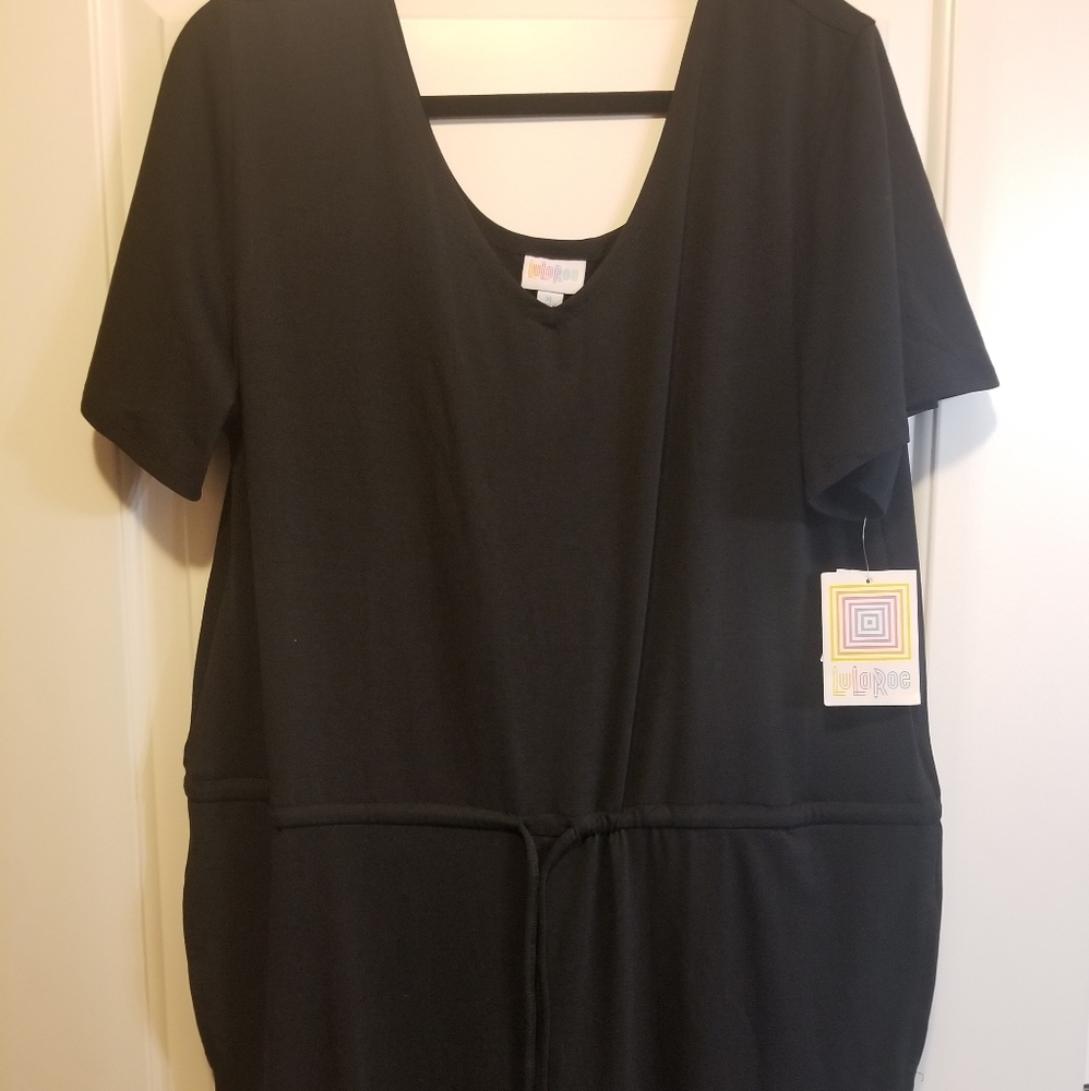 LuLaRoe Black Xoe Romper